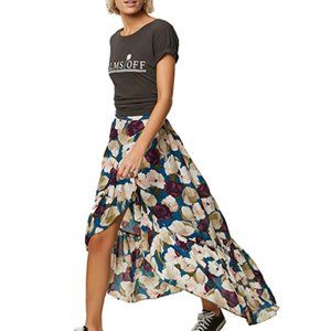 ONEILL Midi Floral Wrap Skirt